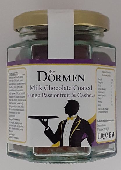 Milk Chocolate Coated Mango Passion Fruit & Cashews