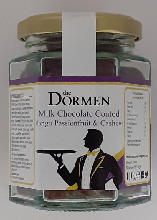 Milk Chocolate Coated Mango Passion Fruit & Cashews