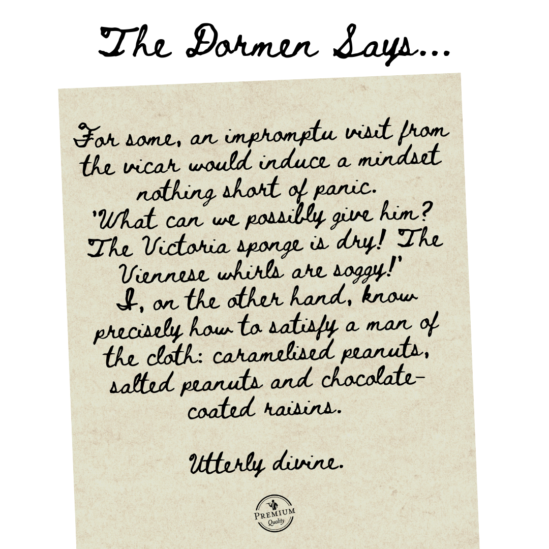 Salted Caramelised Peanuts & Chocolate Raisins Premium Pouches 8 x 100g