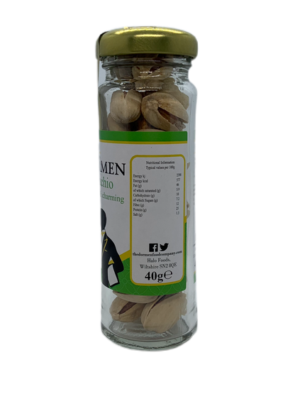 Salted Pistachios Bartec Jar - The Dormen Food Company