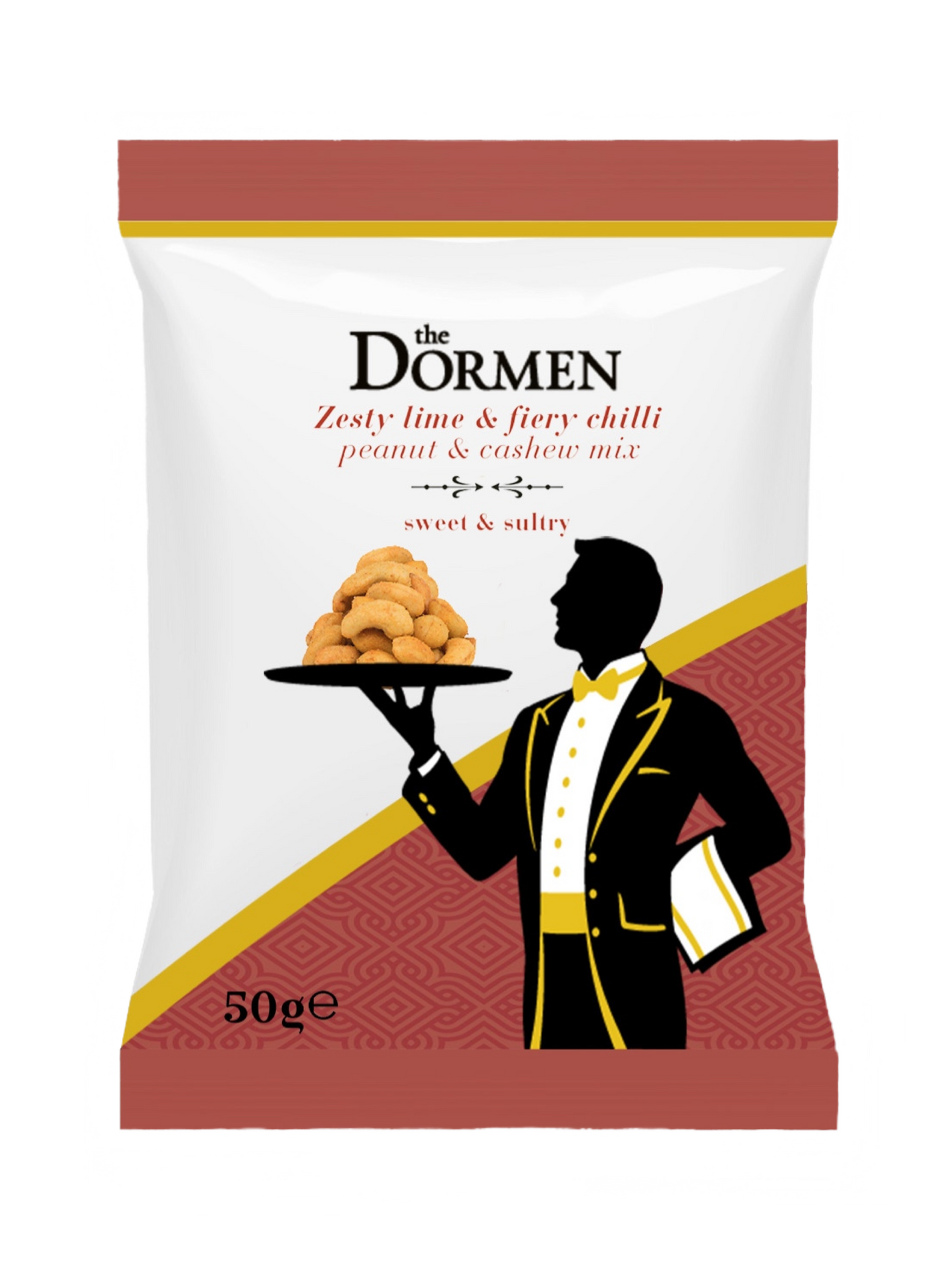 Zesty Lime & Fiery Chilli Cashews & Peanuts Snack Pack 24 x 50g