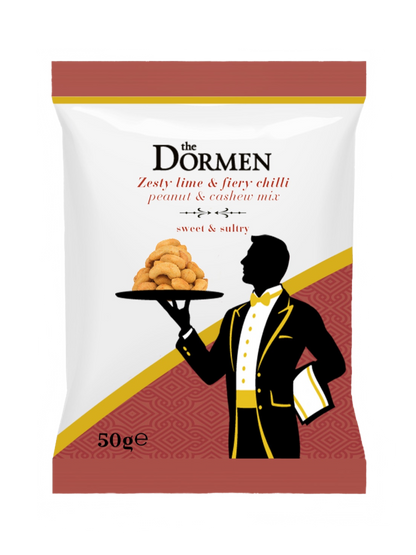 Zesty Lime & Fiery Chilli Cashews & Peanuts Snack Pack 24 x 50g