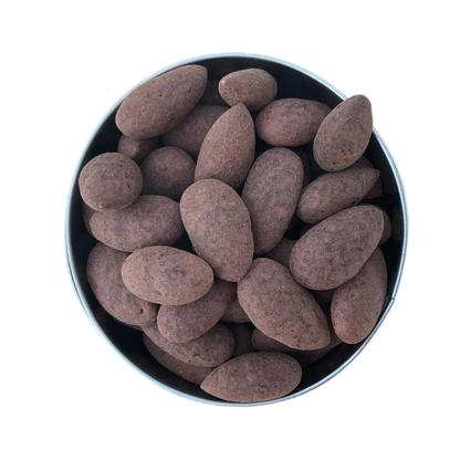 Cocoa Dusted Chocolate Almonds