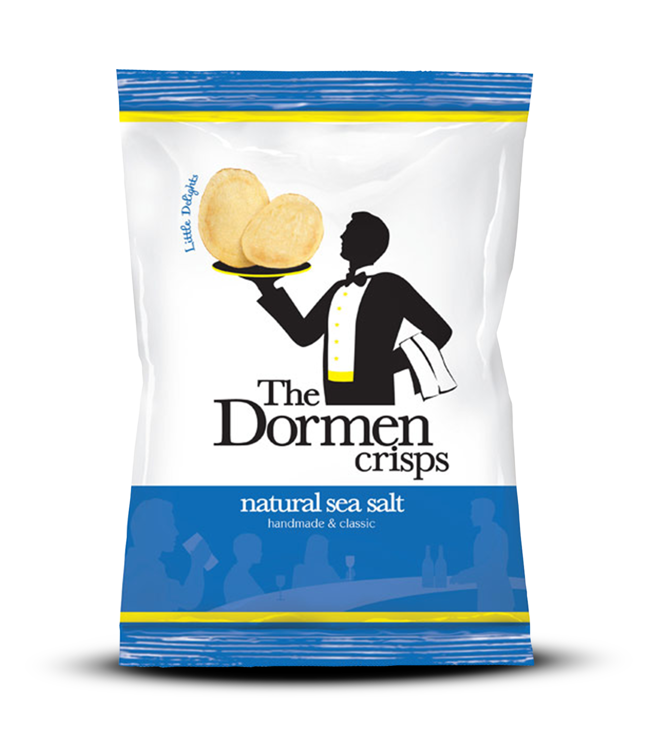 Lightly Sea Salted Crisps, 24 x 40g.