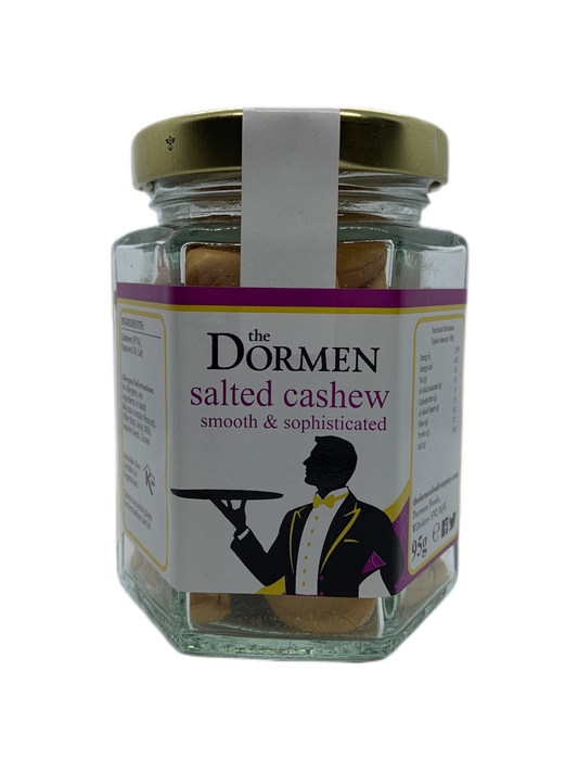 Salted Cashews Hexagonal Jar - The Dormen Food Company