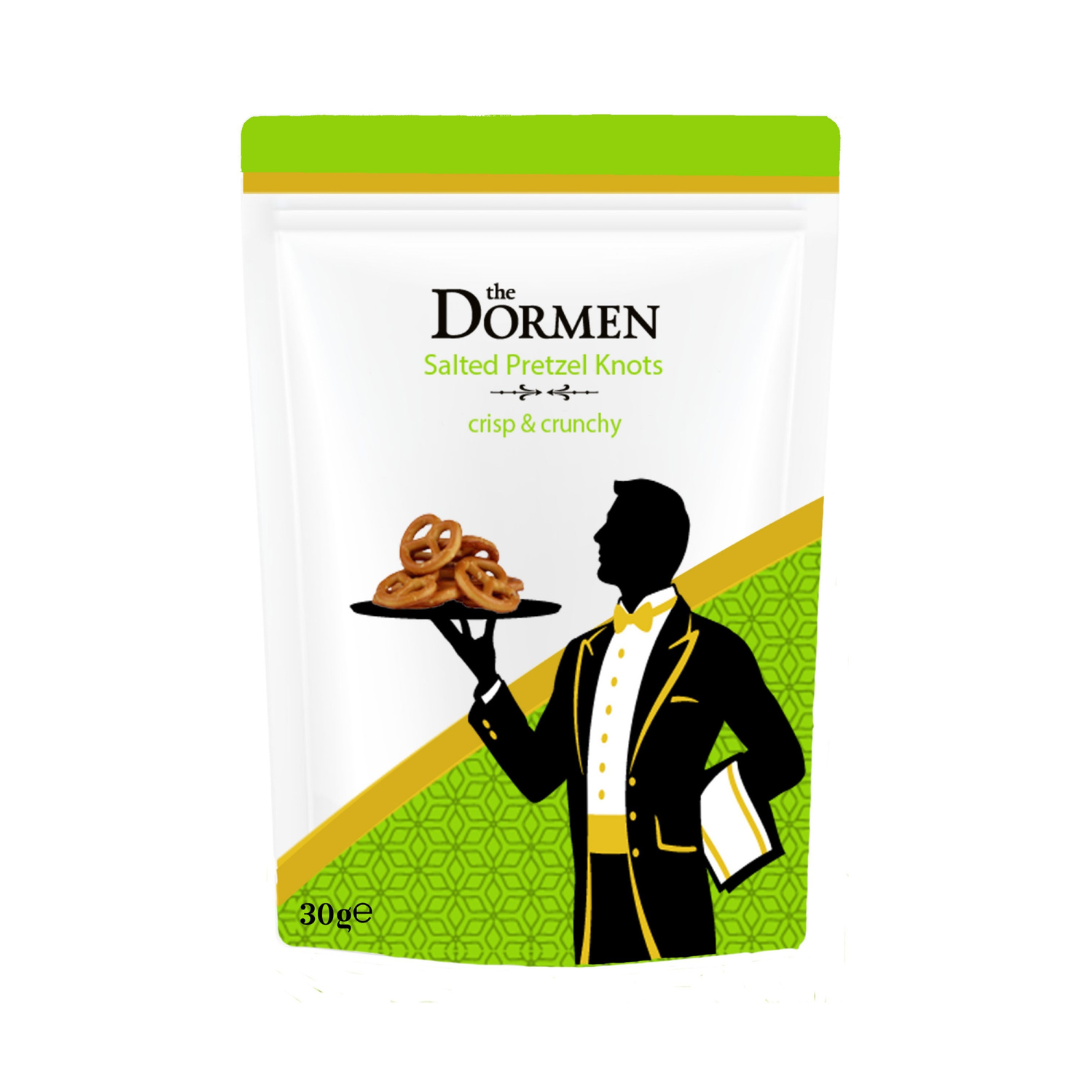 Salted Pretzel Knots Premium Pouch 8 x 30g